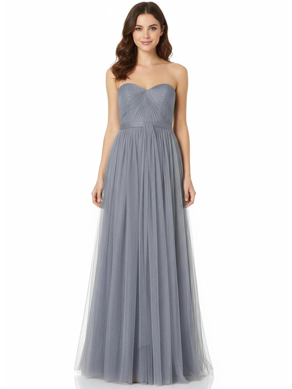 Jenny Yoo BHLDN - Annabelle Convertible Tulle Dress Ciel Blue - Size 4